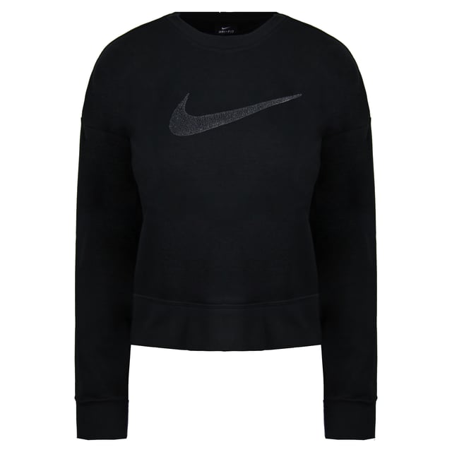 Nike Dri Fit Nike Crew Womens Sweatshirt Crew Neck Brown Nike