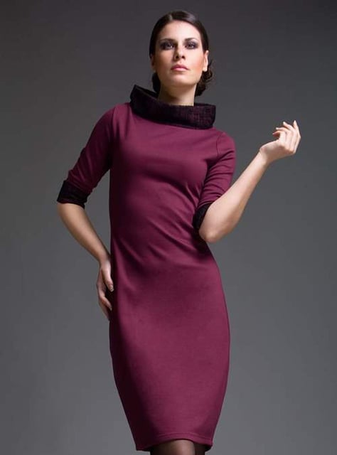 Punto di Roma Kleid mit Spitzendetail