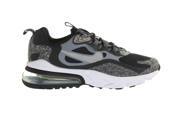 Mens Sneakers Air Max 270 React Sneakers In Black And Gray Nike