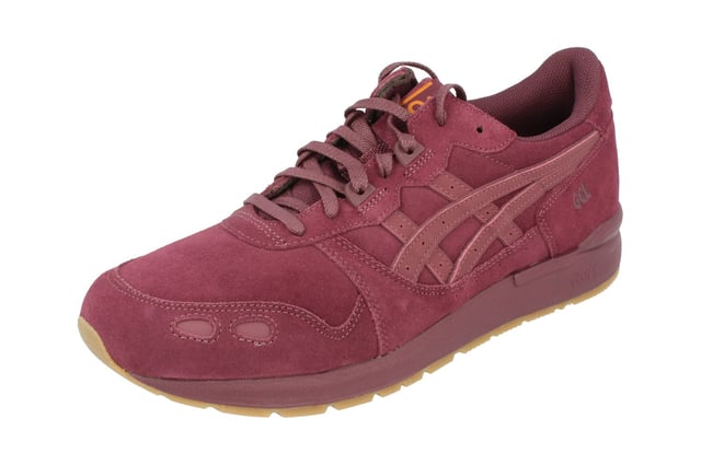 Asics Tiger Mens Gel-Lyte Trainers Maroon