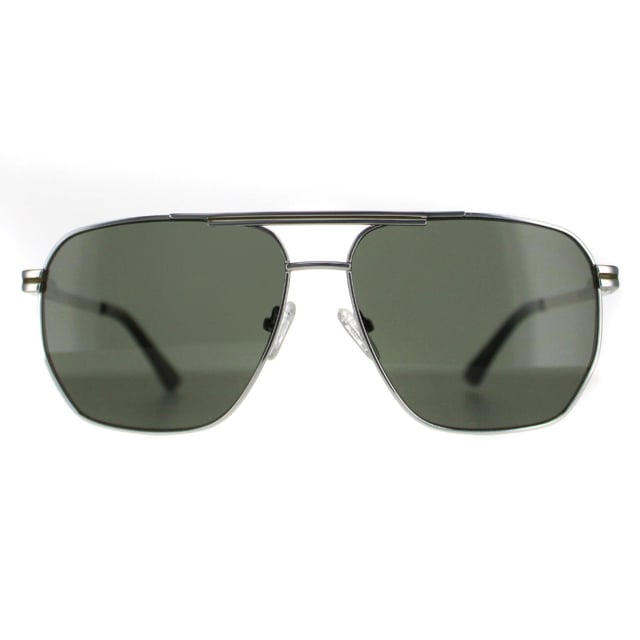 Aviator Sunglasses Light Green Sunglasses Guess Aviator Mens Shiny