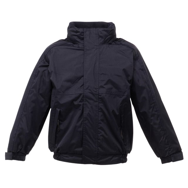 Regatta Kinder/Kinder Wasserdicht Winddicht Dover Jacket (Schwarz/Ash)