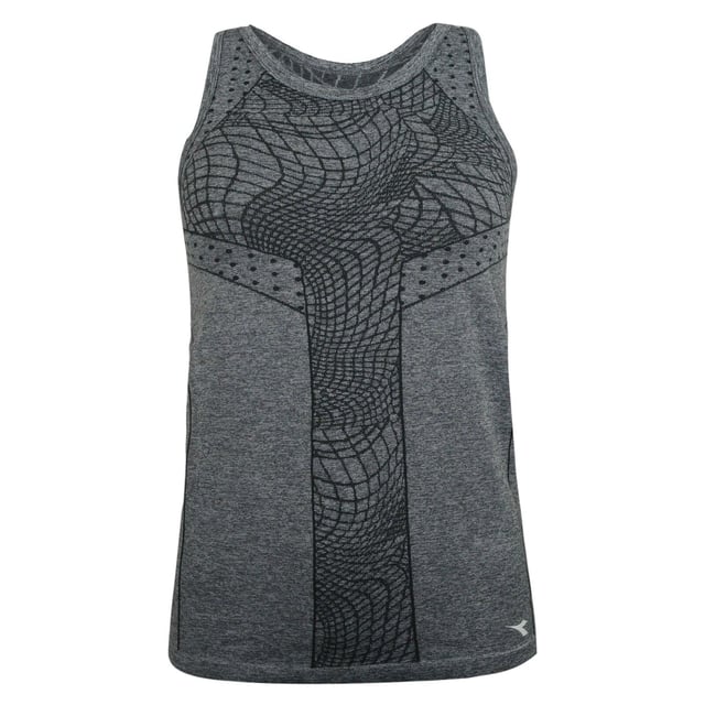 Diadora nahtloser Tanktop Womens Tight Fitness -Laufweste 170380 C2815