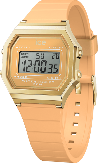 Ice Watch Ice Digit Retro - Peach Skin Peach Damen Armbanduhr 022057 -