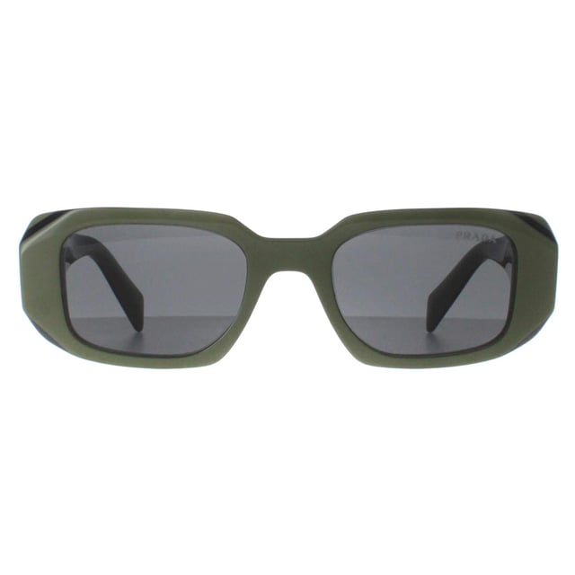 Prada PR17WS 13N5S0 Salbei schwarz dunkelgrau Sonnenbrille