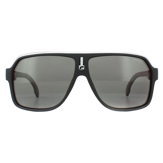 Carrera Aviator Unisex Schwarz Silber Rot Grau Polarisierte Sonnenbrille