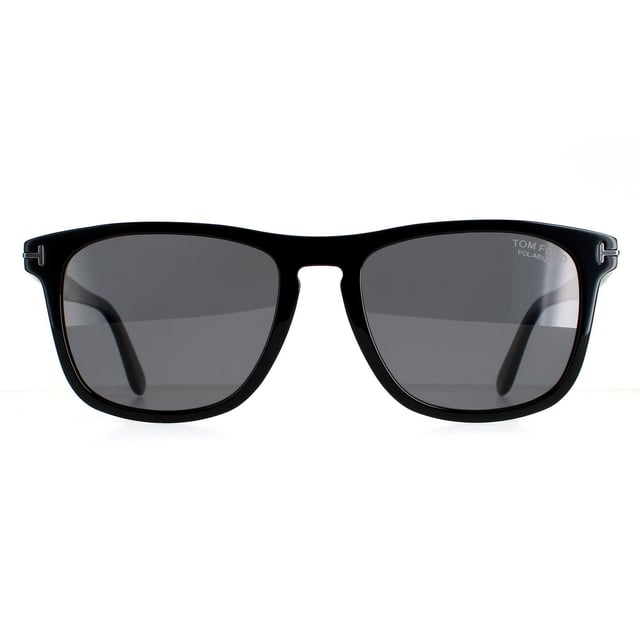 Tom Ford Rechteck Herren Schwarz Grau Polarisierte FT0930-N Gerard Sonnenbrille
