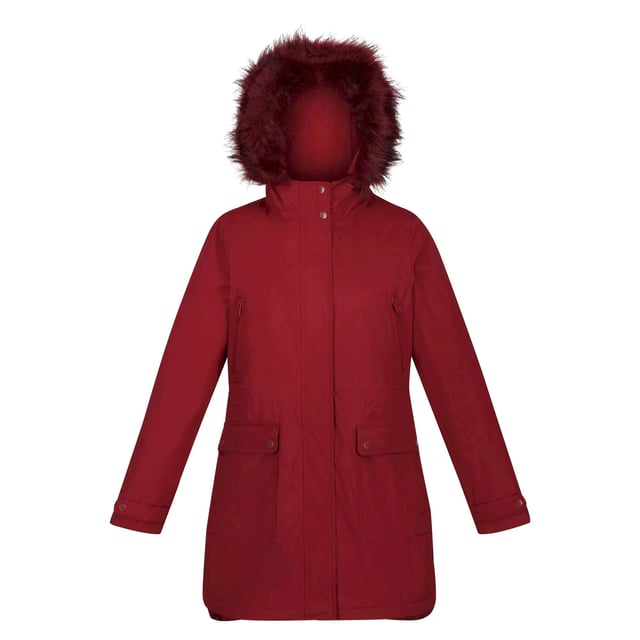 Regatta Damen/Damen Sabinka Parka mit Kunstfellbesatz (Cabernet)