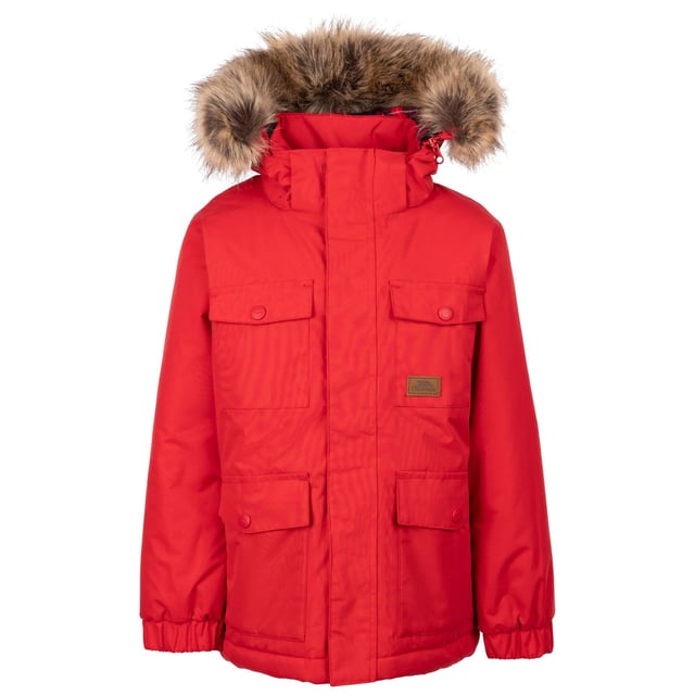 Trespass Boys Upsider TP50 Jacket (Red)