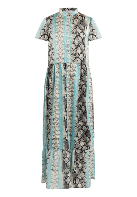 IZIA Robe Ã manches courtes maxi gaya