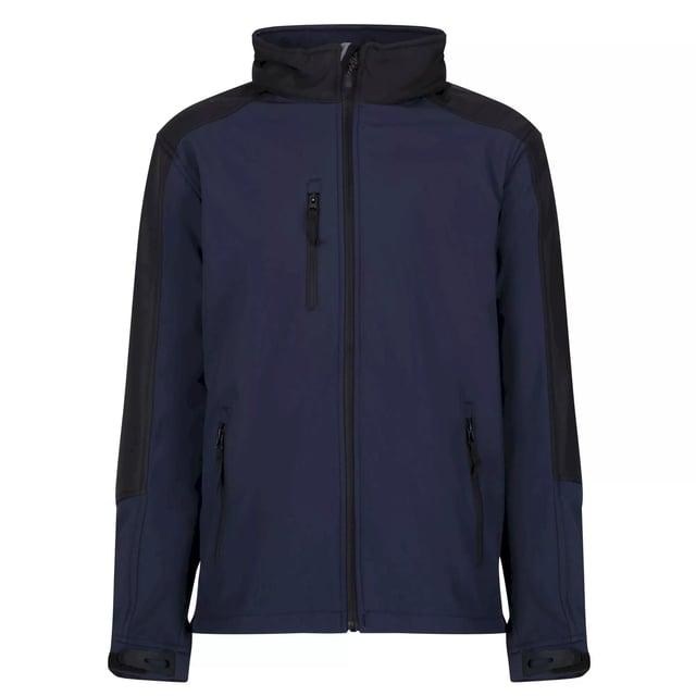 Regatta Hydroforce Herren Jacke, wasserabweisend, atmungsaktiv (Marineblau/Schwarz)