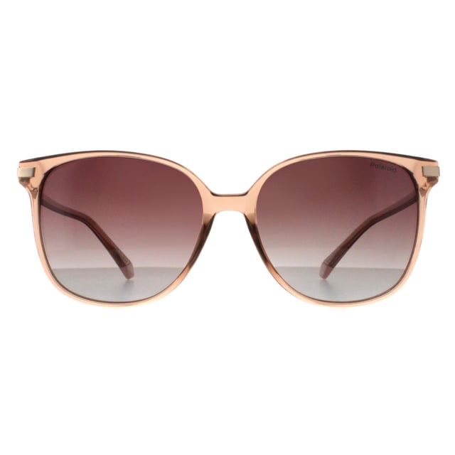Polaroid Square Damen Gold Braun Gradient Polarisiert PLD 4170/G/S/X