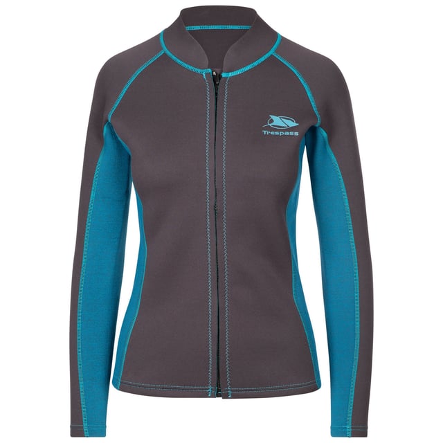 Trespass Womens/Ladies Skippor Full Zip Jacket (Dunkelgrau)