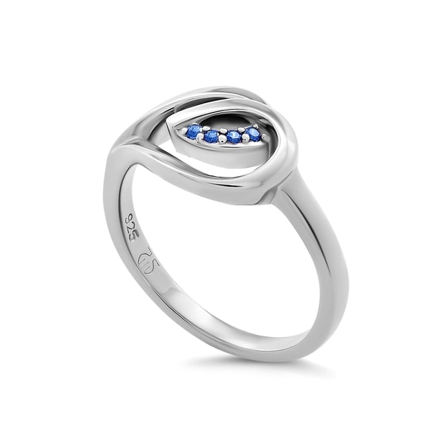 Orphelia 'Dazzle' Damen-Ring aus 925er Sterlingsilber â€“ Silber ZR-7518/B