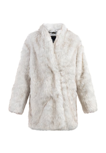 faina Manteau en fausse fourrure minya