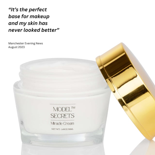 Model Secrets Miracle Face Cream with SPF15 for Youthful Skin