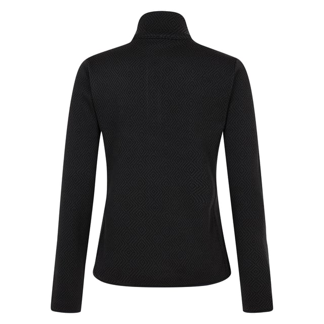Material: Recycled Polyester. Fabric: Jacquard, Knitted, Stretch. Design: Plain. Hem: Stretch Binding. Chin Guard. Neckline: Funnel Neck. Sleeve-Type: Long-Sleeved. Cuff: Stretch Binding. Pockets: 2 Lower Pockets, Zip. Fastening: Full Zip. 6 UK: 30 in. 8 UK: 32 in. 10 UK: 34 in. 12 UK: 36 in. 14 UK: 38 in. 18 UK: 43 in. 16 UK: 40 in.