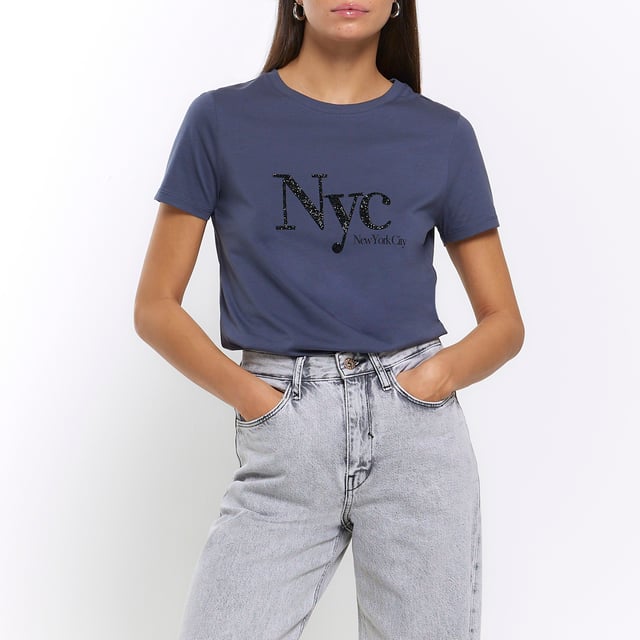 River island womens t hot sale shirt