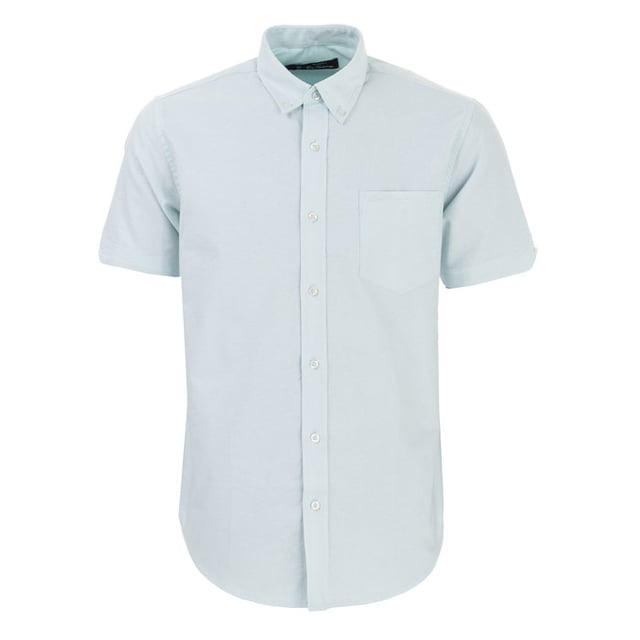 Men's Ben Sherman Oxford Short Sleeve Shirt in Mint