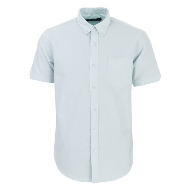 Camisa Ben Sherman Oxford de manga corta en color cielo. <BR>- Manga corta <BR>- Bolsillo en el pecho <BR>- Dobladillo curvado <BR>- Cuello con botones <BR>- Marca en el bolsillo <BR>- 100% Algodón. Lavable a máquina <BR>- Ref: 0062908