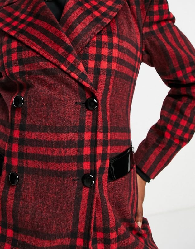 Miss selfridge red blazer online