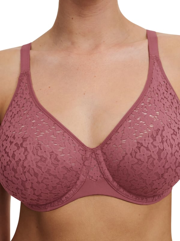 Chantelle Easy Feel Norah Covering Moulded Bra. Underwired, moulded bra with full adjustable straps. This product is recommended as hand wash only.