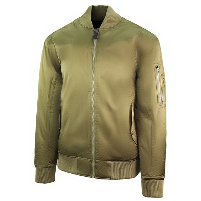 Nike zipped leather jacket mens online