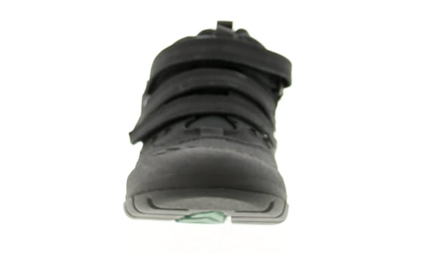<Ul><Li>Kickers Trucker Mid Boys Trainers In Black</Li><Li>Younger Boys Full Grain Leather Triple Touch Fastening Shoe. Bumper Toe And Heel Protector. Comfort Textile Sock And Lining. Kickers Embroidery And Rubber Trim To Top Strap. On A Branded Kickers Chunky Non Slip Tpr Outsole.</Li><Li>Leather Upper</Li><Li>Fabric Lining</Li><Li>Synthetic Sole</Li><Li></Li>