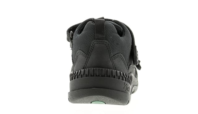<Ul><Li>Kickers Trucker Mid Boys Trainers In Black</Li><Li>Younger Boys Full Grain Leather Triple Touch Fastening Shoe. Bumper Toe And Heel Protector. Comfort Textile Sock And Lining. Kickers Embroidery And Rubber Trim To Top Strap. On A Branded Kickers Chunky Non Slip Tpr Outsole.</Li><Li>Leather Upper</Li><Li>Fabric Lining</Li><Li>Synthetic Sole</Li><Li></Li>