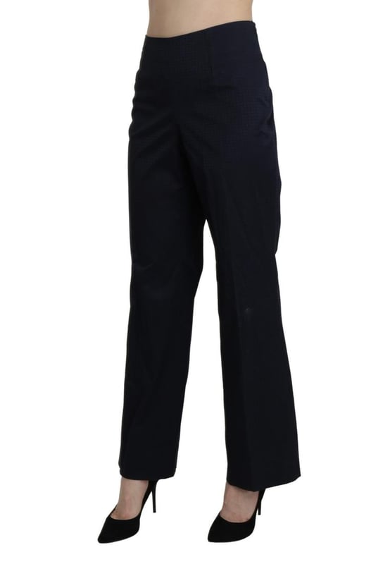 Marca: Bencivenga  
Condición: Nuevo con etiquetas  
Estilo: Pantalones rectos de cintura alta  
Color: Azul marino  
Material: Algodón  
Cierre: Cremallera  
Detalles del logo  
Hecho en Italia  
Género: Mujeres