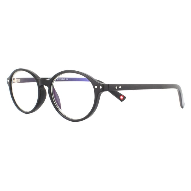 Montana Glasses Frames KBLF2 2 Black Blue Light Block  are a lightweight, oval style frame which are designed with all day comfort in mind. The durable plastic frame have a contemporary appearance, yet classic shape which means they will look great across a wide range of kids face shapes and sizes. These kids Montana designer glasses have aspheric, Blue Light Block lens technology and scratch resistance, exceptional for a frame of this price.