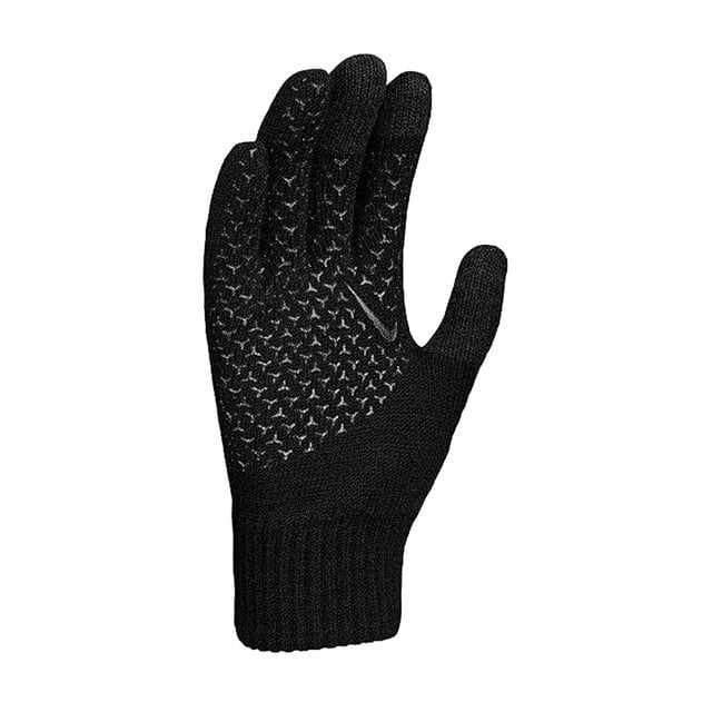 95% Acrylic, 5% Spandex. Fabric: Knitted, Stretch. Cuff: Elasticated. Silicone Grip, Touchscreen Fingertip. Design: Embroidered, Logo, Patterned.