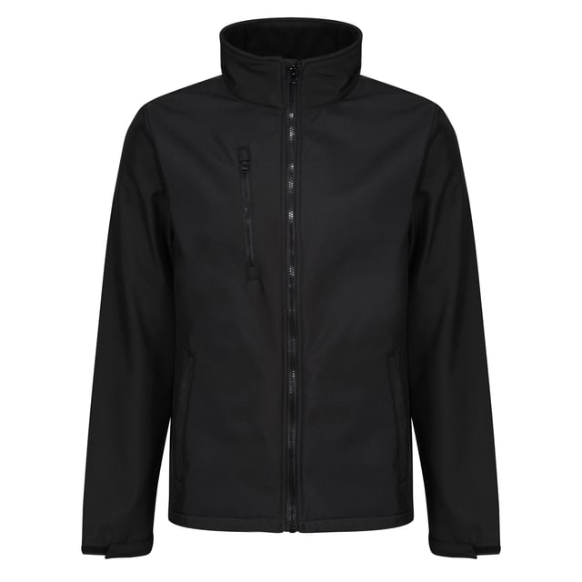 Material: 100% Polyester. Warm gefüttert. Wasserdichte und atmungsaktive, dreilagige Softshell-XPT-Membran. Windabweisende Membran. Langlebiges, wasserabweisendes Finish. 2 Seitentaschen mit Reißverschluss. Brusttasche mit Reißverschluss. Größe (ca Brustumfang): (S): 94-96,5 cm, (M): 99-101,5 cm, (L): 104-106,5 cm, (XL): 109-112 cm, (XXL): 117-122 cm, (3XL): 124,5-129,5 cm.