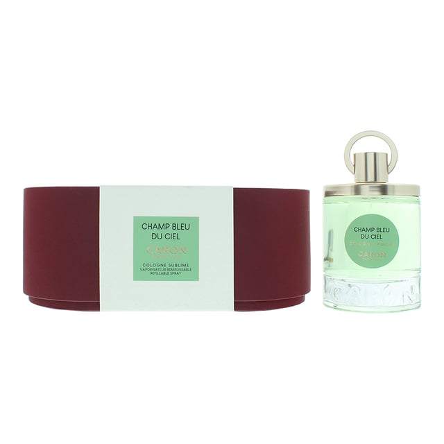 Caron Champ Bleu Du Ciel Eau De Cologne was launched in 2022 as a citrus aromatic fragrance for both men and women. Top notes of this fragrance are Grapefruit, bergamot, Lemon and Pink Pepper. Middle notes contain Iris and Lavender. Base notes are Musk and Vetiver.