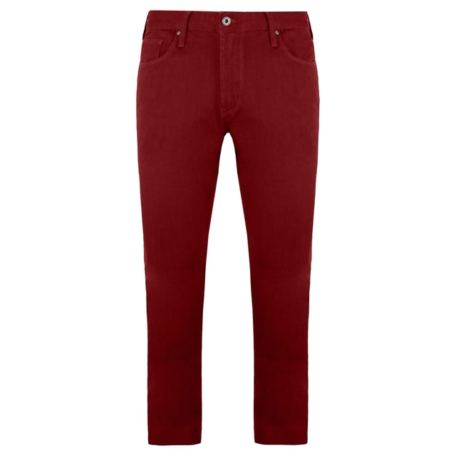Emporio Armani J15 Regular Fit Mens Red Jeans