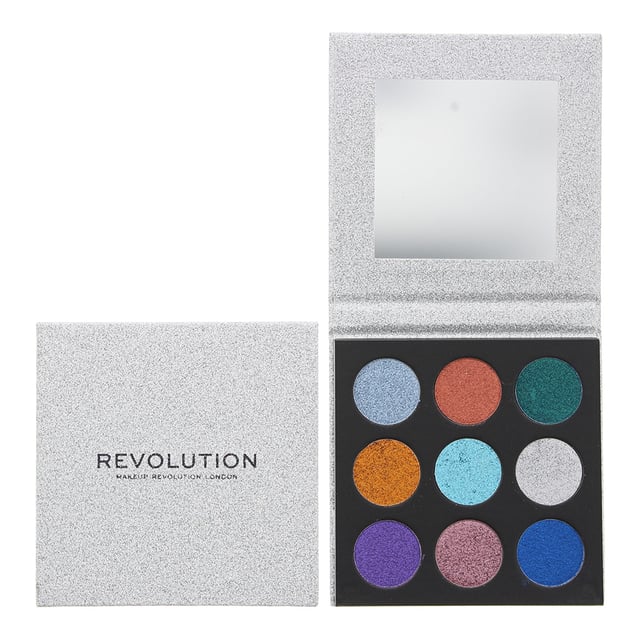 Revolution eye Shadow Palettes are vibrant, colourful and highly pigmented. Fantastic for your everyday makeup routine to transform looks. You will be spoilt for choice with this Cruelty Free and Vegan palette. 

How to Use Simply use the Makeup Revolution Create Fluffy Eye Brush R2 to apply the product onto your eyelids. Revolution also recommends as a top tip to use a pigment base to prevent fall out to amplify the pigment.