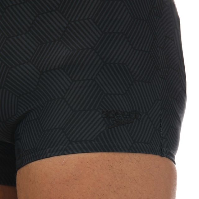 Speedo Valmilton Jammer Aquashort voor heren, zwart-grijs