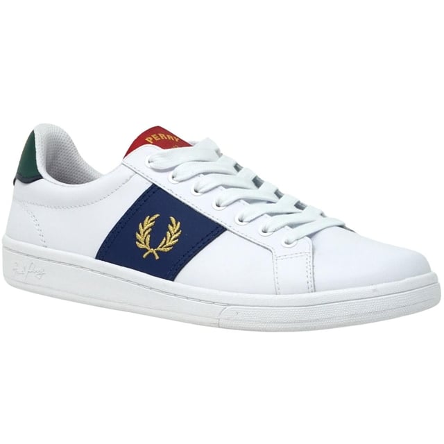 Fred perry white pumps sales