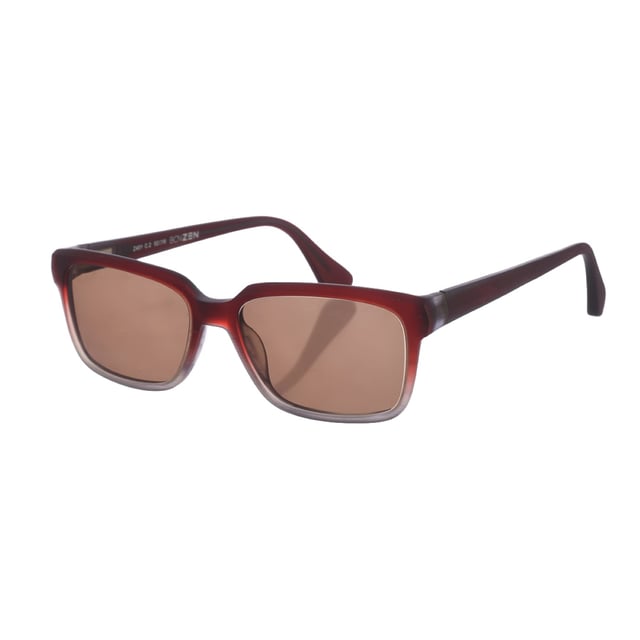 Manso sunglasses.
 Zen sunglasses with acetate frame.
 Square shape.
 Acetate temples.
 100% UV Protection.
 Includes a neutral fabric cover.
 Measures: Lens height: 45mm
 Lens width: 52 mm.
 Bridge: 16 mm.
 Temples: 140 mm.
 Composition: Acetate
 Care:
Cleaning and maintenance:
 -Clean the glasses with soap and water (neutral).
 - Do not use dirty or abrasive cloths, which may alter the characteristics of the filters.
 - Use only original accessories and spare parts.