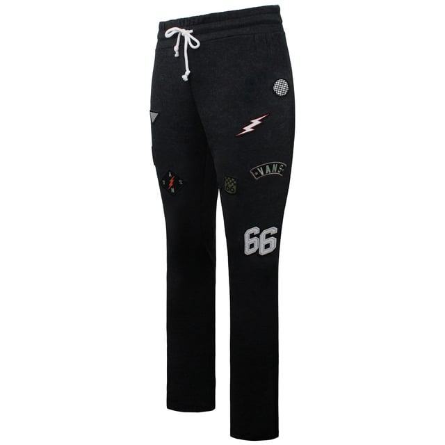Vans Off The Wall Stretch Waist Black Heather Mens Track Pants