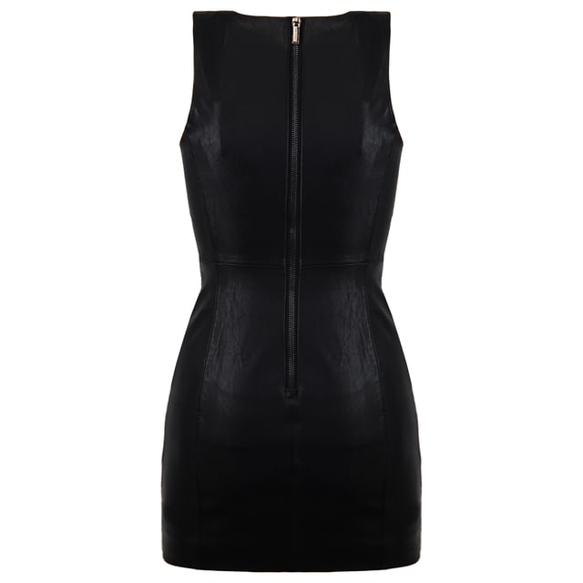 Armani exchange leather dress hotsell