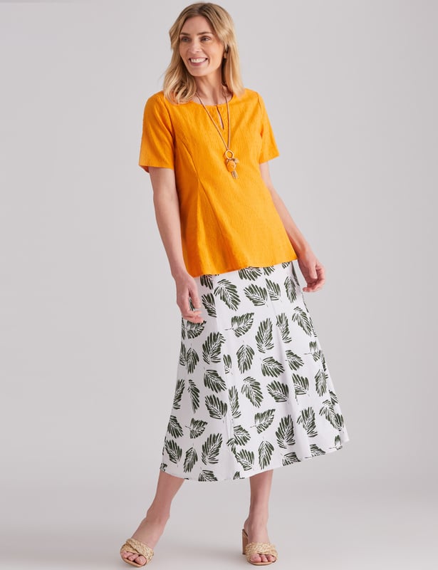 Linen best sale skirt iconic