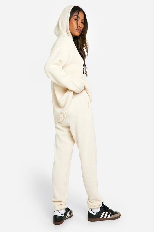 Oversized hoodie and jogger set for ultimate comfort
        Bold 'Ath Leisure' embroidery adds a sporty edge
        Roomy hood for extra cosiness and style
        Relaxed fit joggers with tapered ankles
        Versatile two-piece set for mix-and-match styling
    
    Embrace laid-back chic with this oversized hoodie and jogger set, perfect for those who prioritise both style and comfort. The bold 'Ath Leisure' embroidery adds a sporty touch to this casual ensemble, making it ideal for weekend lounging or running errands in style. Pair with trendy trainers for a casual day out, or dress it up with statement jewellery and ankle boots for a fashion-forward athleisure look. The versatility of this set allows for endless styling options - wear together for a coordinated appearance or separately to create multiple outfits. Ideal for casual gatherings, lazy Sundays, or even as a comfy travel outfit, this tracksuit set is a must-have addition to any fashion-savvy wardrobe.