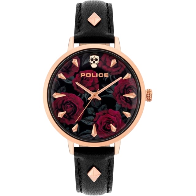 POLICE PL16034MSR.02 Uhr Frau Quarz• Material: Edelstahl• Glas: Mineral• Armband: Leder• Farbe: Rosegold• Wasserbeständigkeit: 0 m (0 ATM)• Gehäusegröße: 36 mm