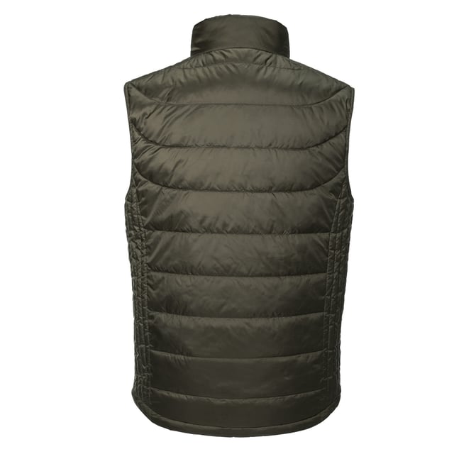 Material: 100% Polyester. Lining: Contrast. Design: Quilted. 66gsm. Fabric Technology: Aquapel, Breathable, DuPont Sorona, DWR Finish, Eco-Efficient, Nanotex, PFC Free, Showerproof, Windproof. Chin Guard, Fluorine Free, Inner Storm Flap. Sleeve-Type: Sleeveless. Neckline: Standing Collar. Pockets: 2 Side Pockets, 1 Inner Pocket, Zip, Welted. Fastening: Full Zip. Hem: Bungee Cord. Sustainability: Amfori, BSCI, Fair Labor Association, Oeko-Tex Standard 100 Certified, WRAP Certified. High Performance.