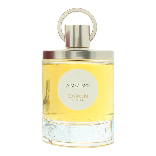 Caron Amez-Moi Eau De Parfum was launched in 1996 as an amber floral fragrance for women. Top notes of this scent are Violet, Star Anise, Mint, cardamom and Bergamot. Middle notes contain Iris, Peach, Magnolia and jasmine. Base notes are Woodsy Notes, Musk, Vanilla, Sandalwood and amber. A perfect fragrance for a self-assured successful and modern women.