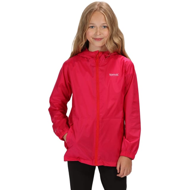 Girls lightweight cheap waterproof jacket