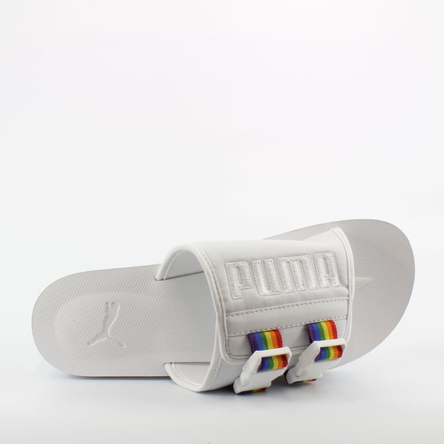 Puma Wilo Lux Slip On Wit Heren Sliders 372554_01