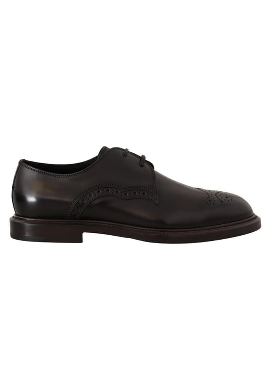 Dolce & Gabbana Men's Black Leather Dress Formal Derby Shoes Model: Dress derby shoes
Color: Black
Material: 100% Calfskin Leather
Rubber sole
Logo details
Made in Italy
Very exclusive and high craftsmanship