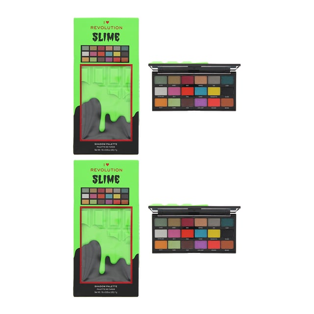 Revolution eye Shadow Palettes are vibrant, colourful and highly pigmented. Fantastic for your makeup routine to transform looks. You will be spoilt for choice with this palette. 

How to Use Simply use the Makeup Revolution Create Fluffy Eye Brush R2 to apply the product onto your eyelids. Revolution also recommends as a top tip to use a pigment base to prevent fall out to amplify the pigment.